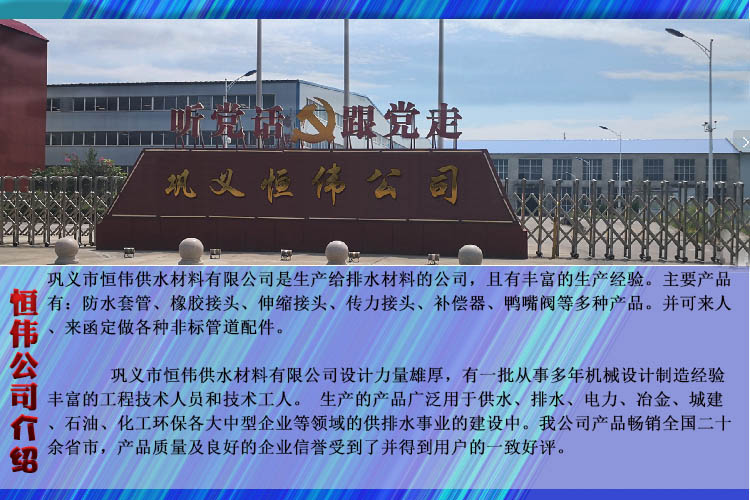 防水套管正規(guī)生產(chǎn)廠家【規(guī)格齊全、品類豐富】a型剛性/柔性套管圖